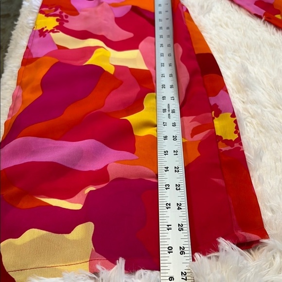 Girl Soul 2 Piece Vibrant Multicolor Wide-Leg Pants & Top - Picture 4 of 5